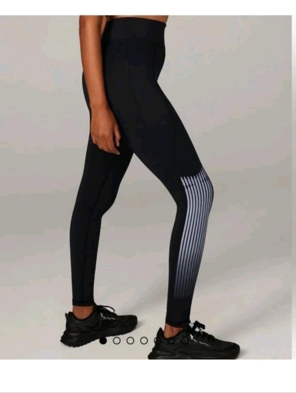 Savage X Fenty 1X High-Rise Bandit Black Leggings 1X